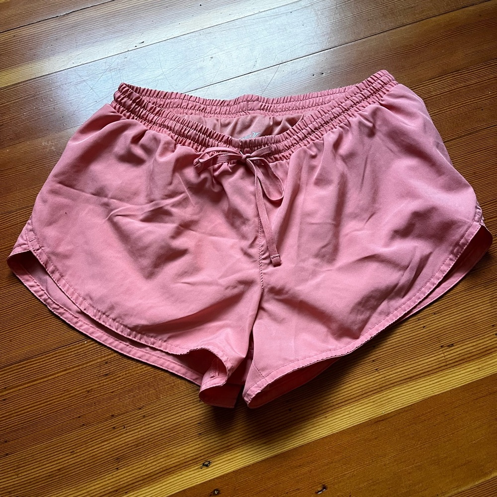 Old Navy Active Women’s Athletic Shorts, Pink Size Small, Drawstring & Liner